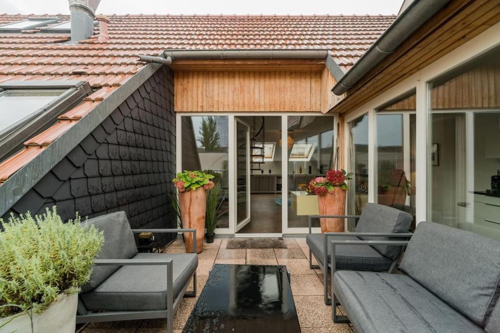 Ruhige Dachwohnung Mit Terrasse Berlin Mitte - Spacious Modern Rooftop Loft In Berlin Mitte מראה חיצוני תמונה